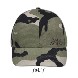 Бейсболка с логотипом из хлопка с начесом SOL'S BUFFALO